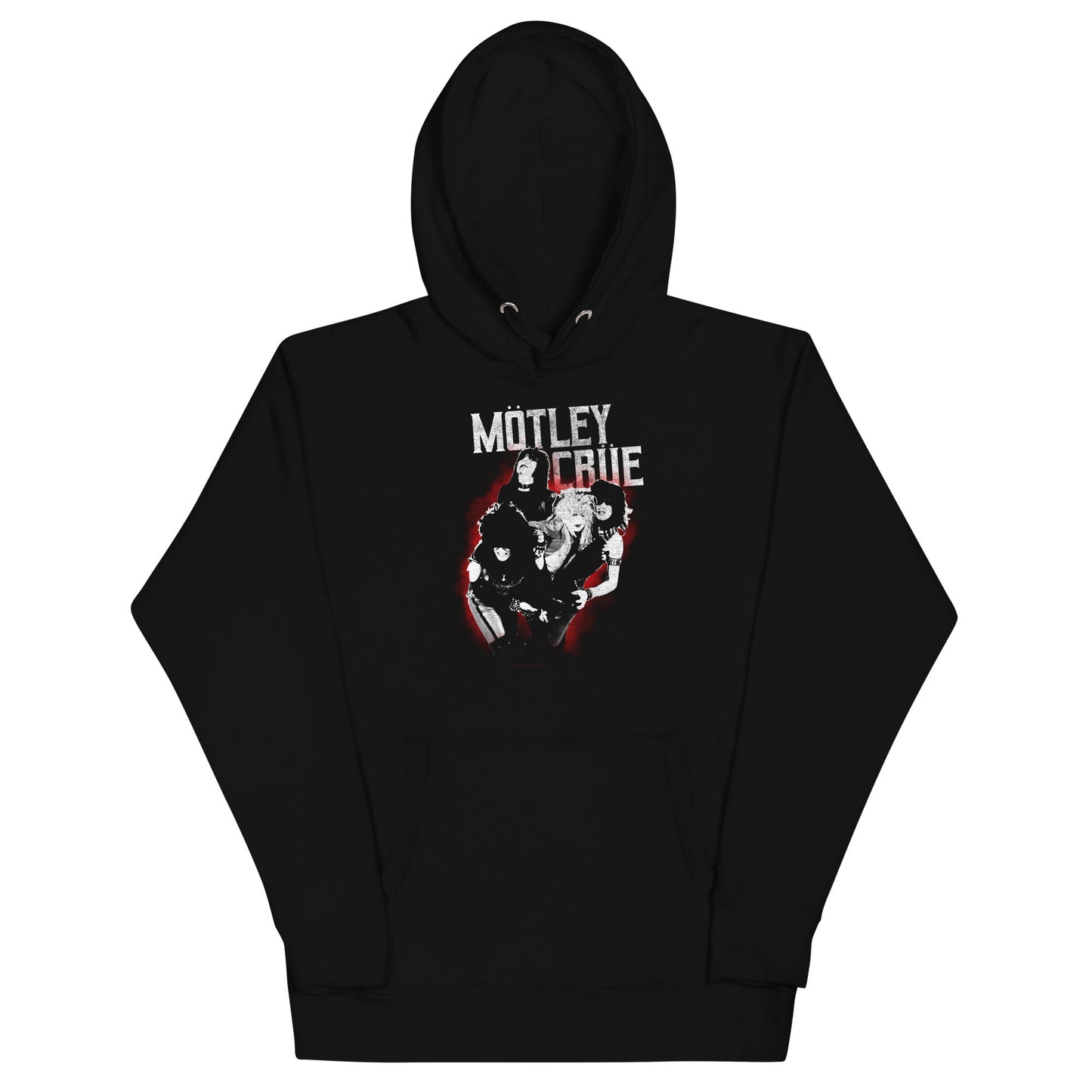 Motley Crue Spraypaint Mens Officially Licensed Hoodie Black