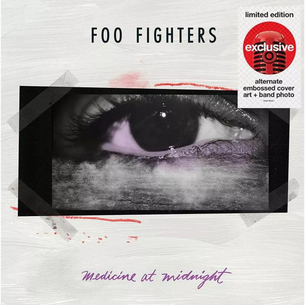 Foo Fighters Medicine at Midnight Target Exclusive Alt. Embossed Cover Band Photo Vinyl Record
