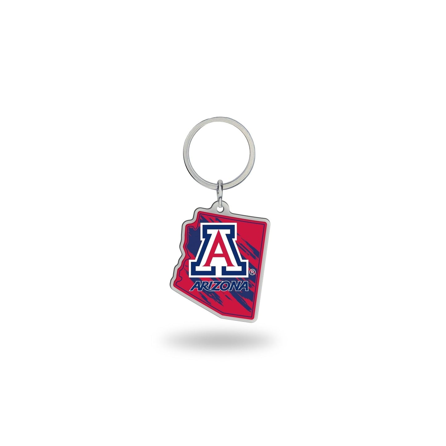 Rico Industries NCAA Arizona Wildcats State Shape Keychain