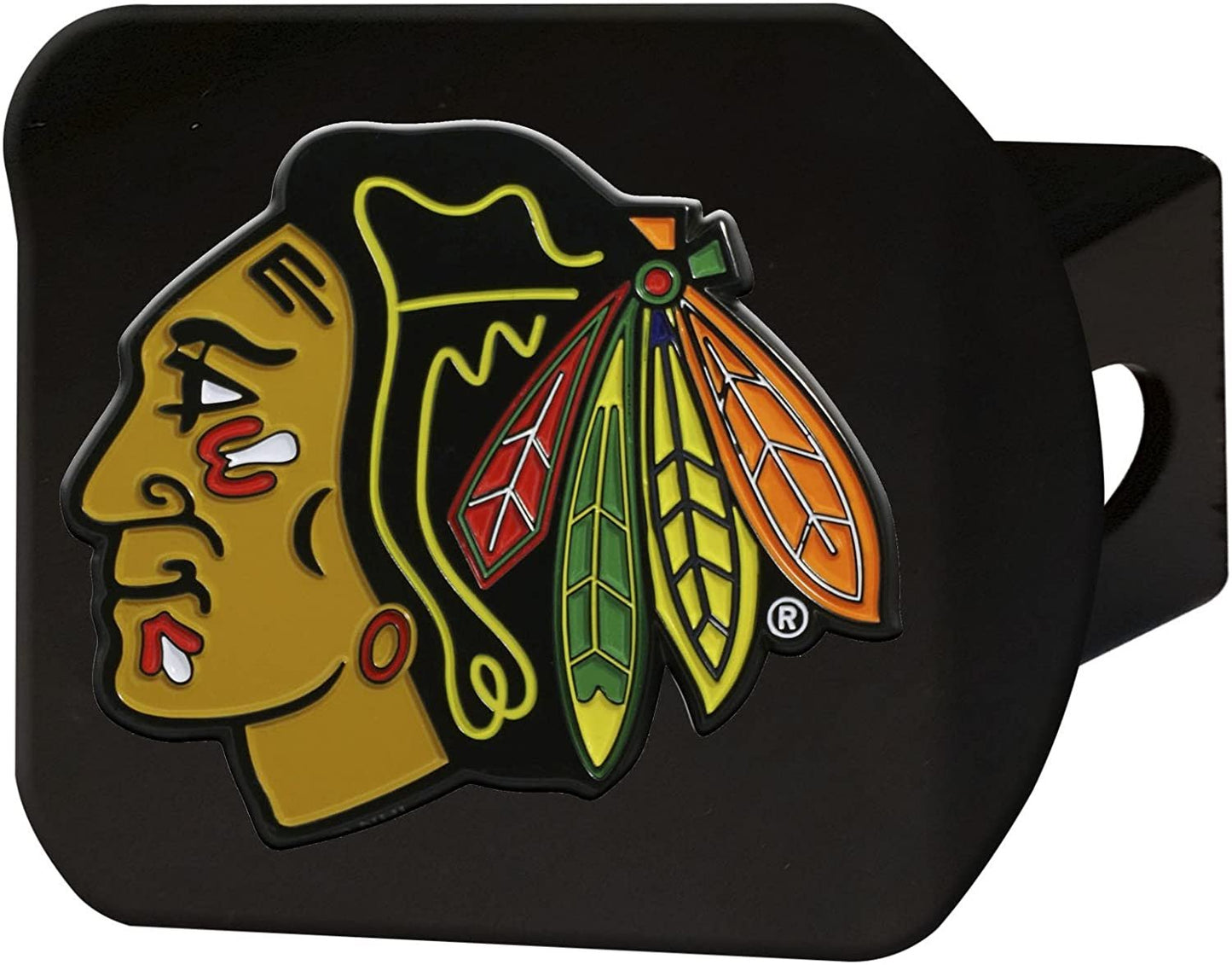 Fanmats NHL Chicago Blackhawks Fanmats NHL - Chicago Blackhawkscolor Hitch - Black, Team Color, One Size
