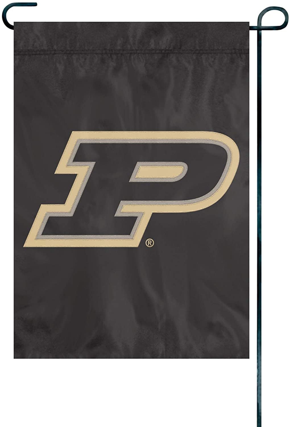 Purdue University Boilermakers Premium Garden Flag Banner Applique Embroidered 12.5x18 Inch
