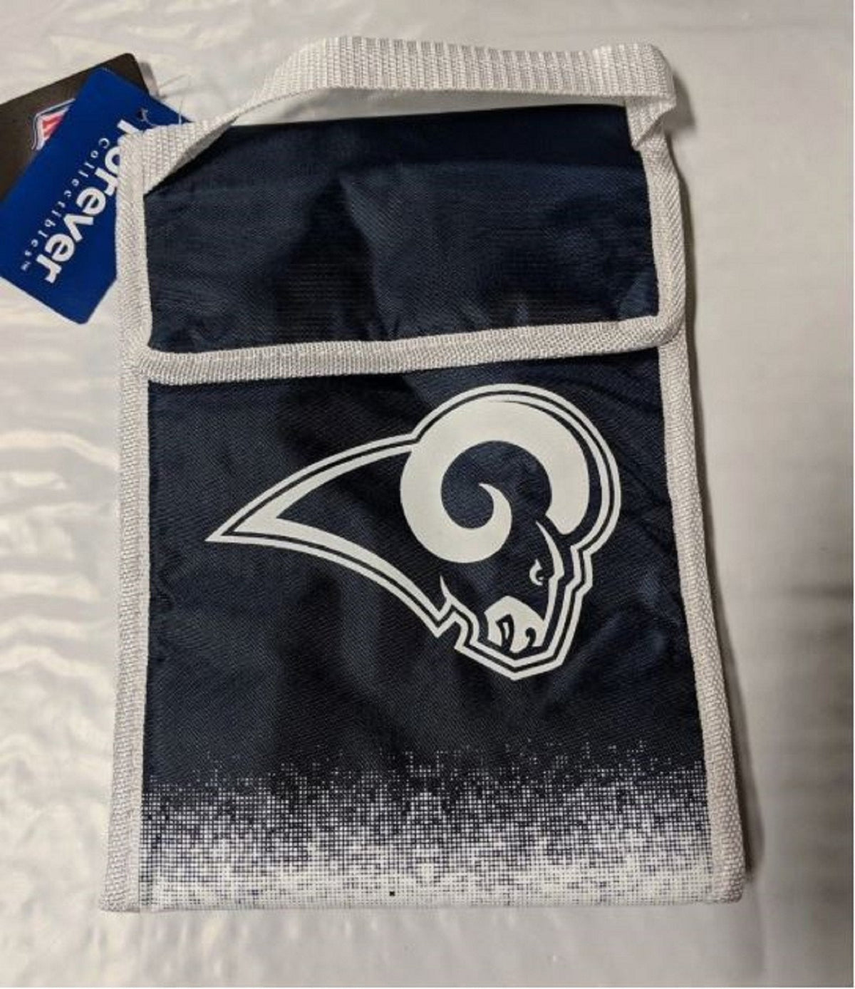 Los Angeles Rams Gradient Design Insulated Cooler Lunch Box Football