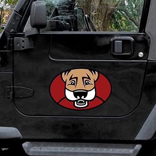 Washington State University Cougars 12 Inch Magnet Mega Logo Design Oval