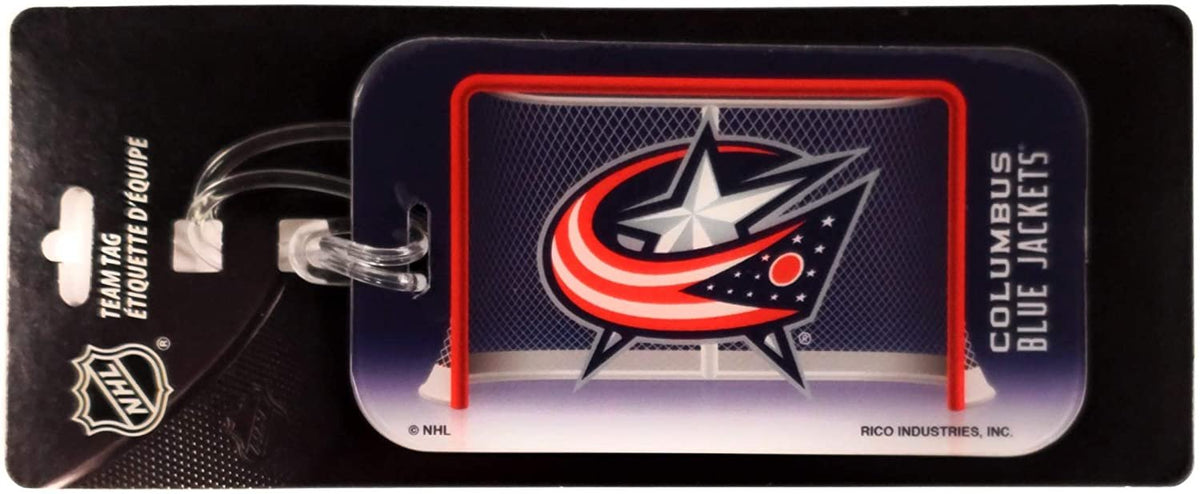 Columbus Blue Jackets Team Luggage Tag, Rigic Plastic
