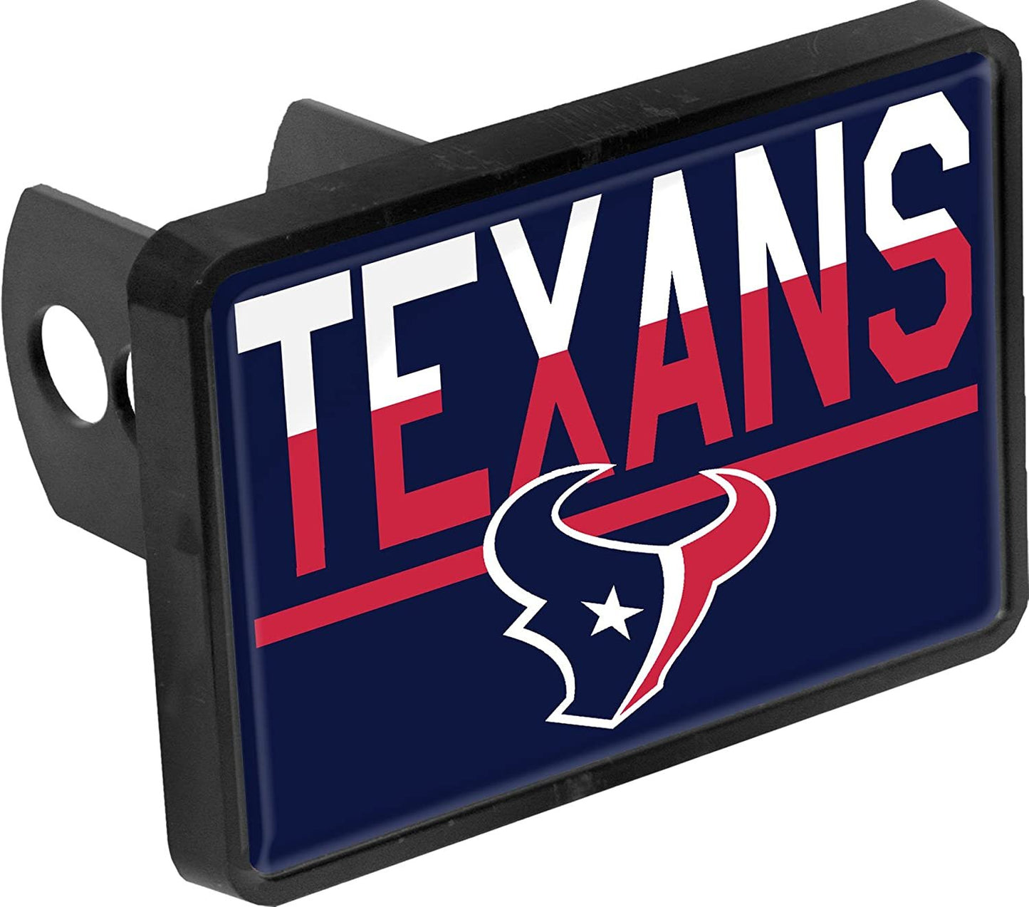 Houston Texans Color Duo Tone Universal Hitch Bumper Trailer Auto Cap Cover Football