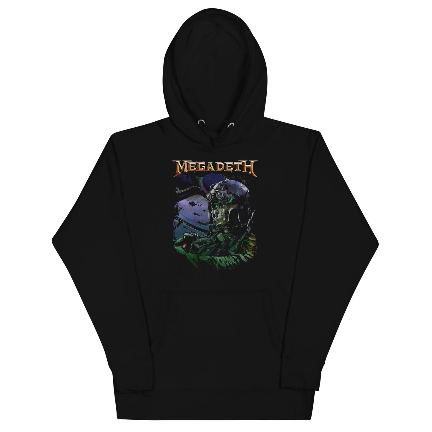 Megadeth Night Vision Mens Officially Licensed Hoodie Black