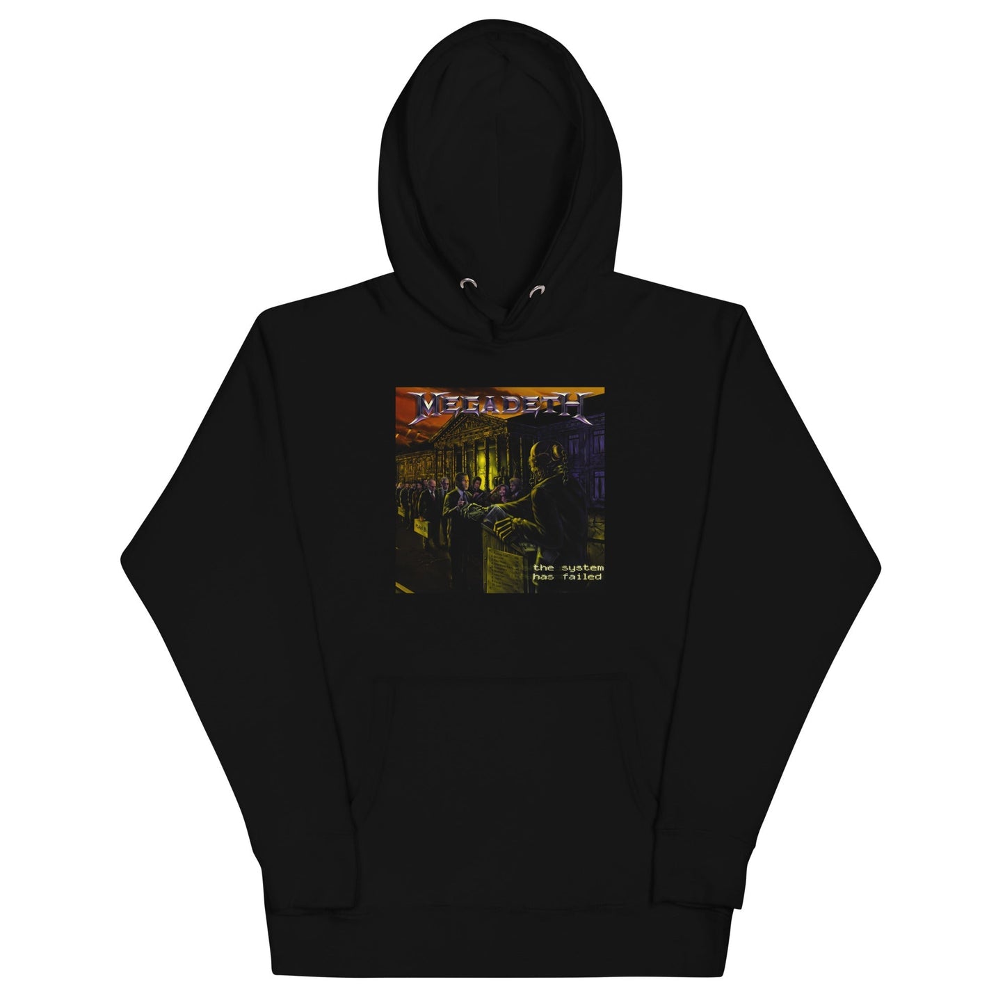 Megadeth The System Has Failed Mens Officially Licensed Hoodie Black