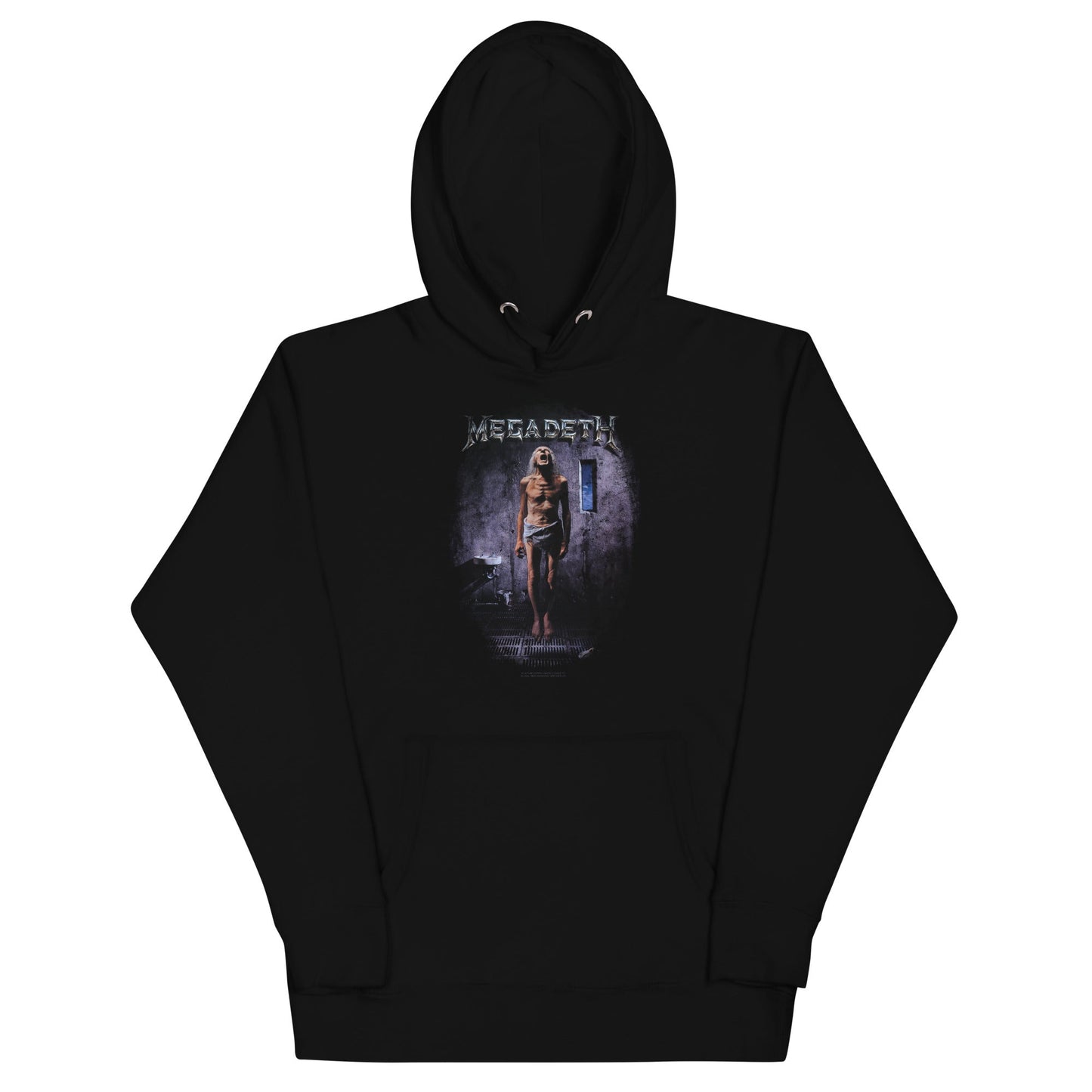 Megadeth Countdown to Extinction Mens Officially Licensed Hoodie Black