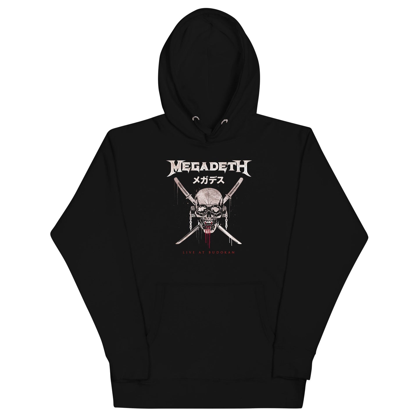 Megadeth Bukokan Mens Officially Licensed Hoodie Black