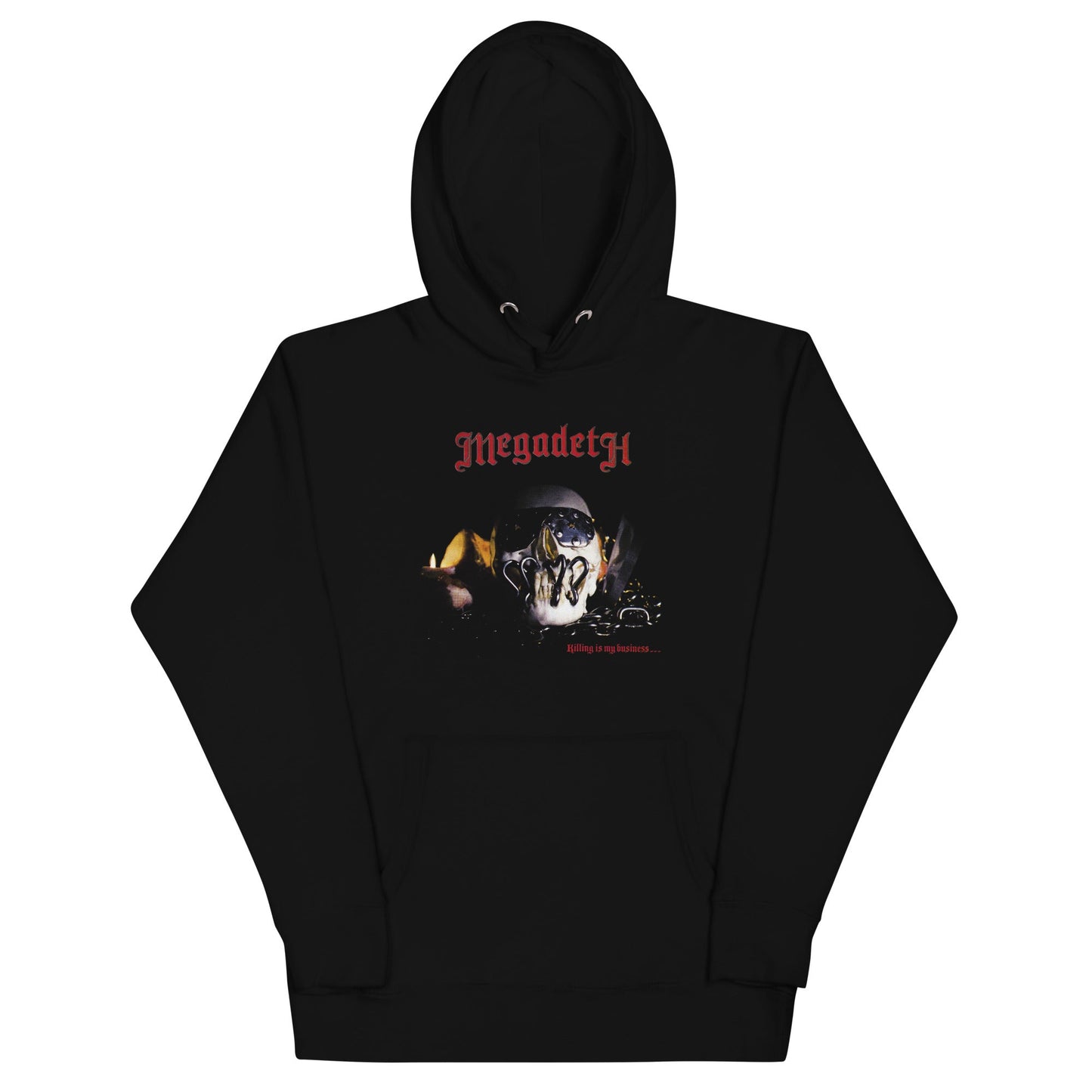 Megadeth Killing is my Business... Mens Officially Licensed Hoodie Black