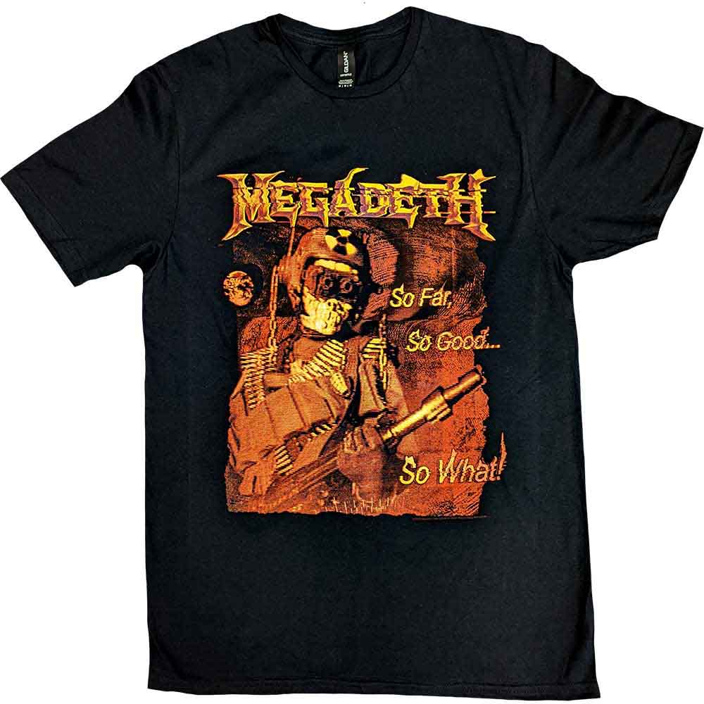 Megadeth SFSGSW Tonal Glitch Mens T Shirt Officially Licensed