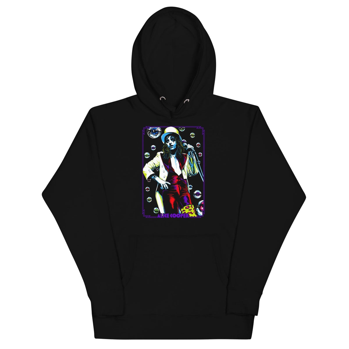 MerchMoment Alice Cooper - Bubbles Hoodie Sweatshirt Officially Licensed