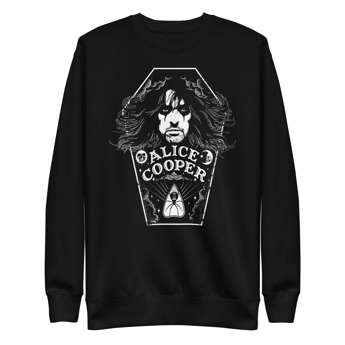 MerchMoment Alice Cooper - Hair Crewneck Sweatshirt Officially Licensed