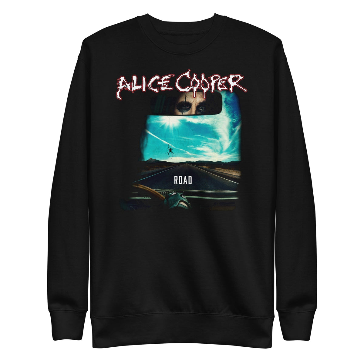 MerchMoment Alice Cooper - On The Road Crewneck Sweatshirt Officially Licensed