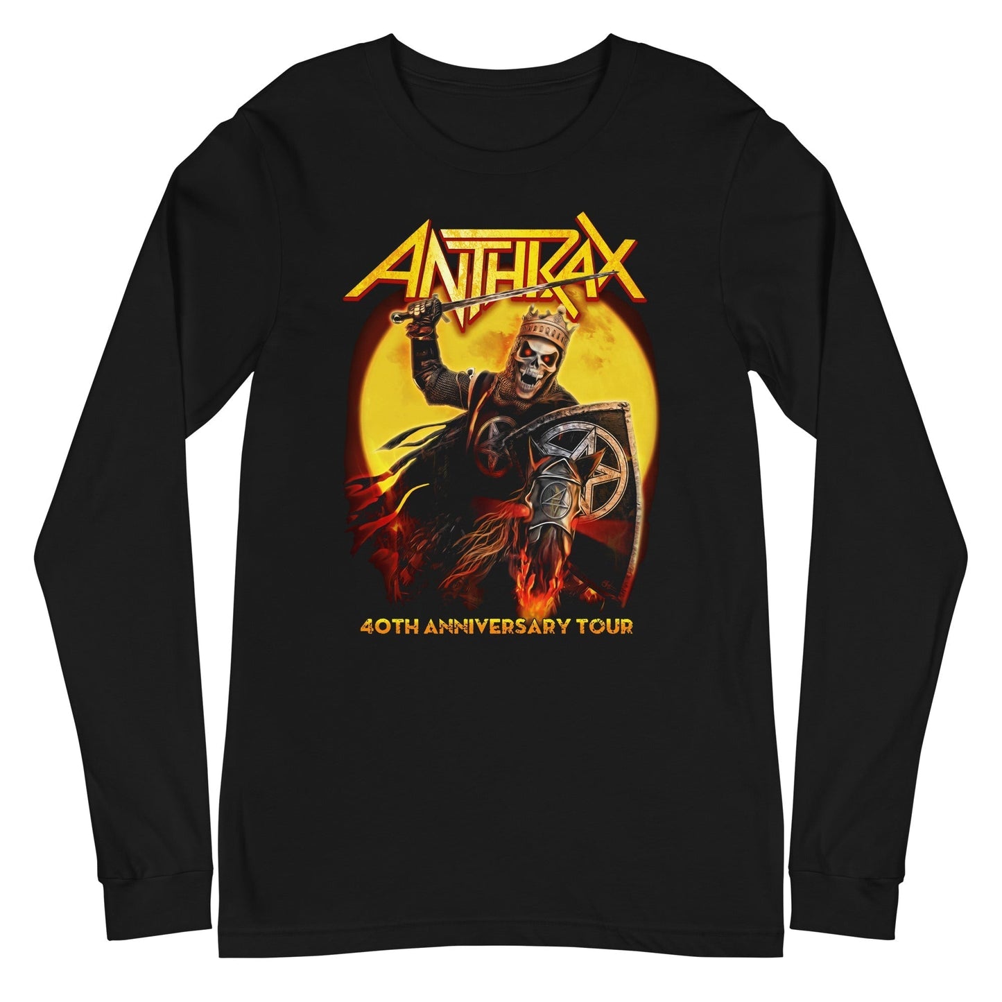MerchMoment Anthrax - Dead Cavalry Long Sleeve Shirt Officially Licensed