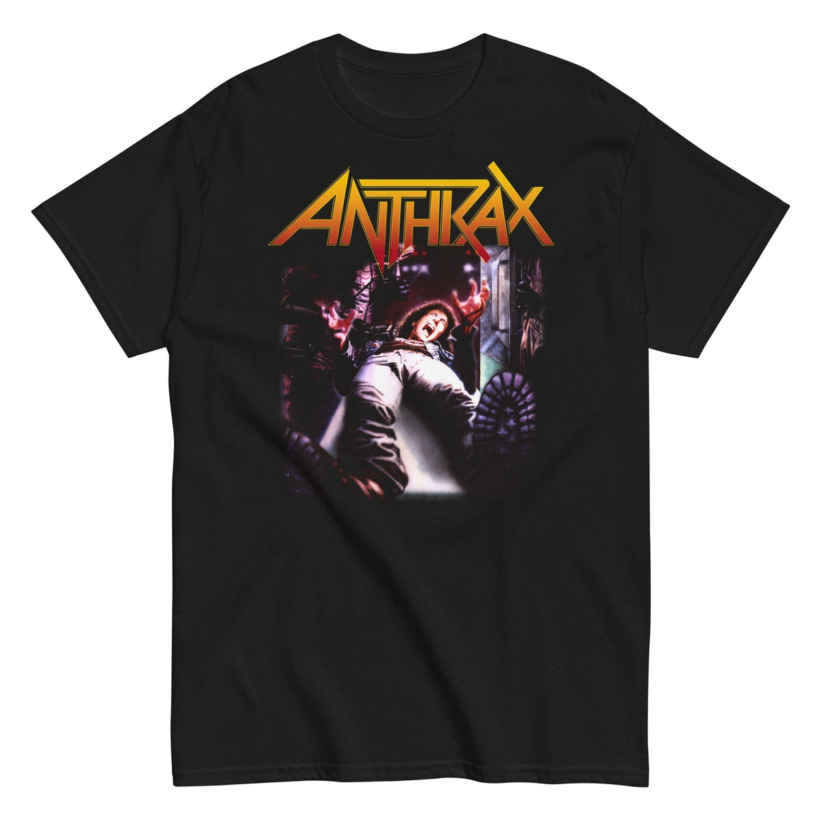 MerchMoment Anthrax - Die on Your Feet Mens T Shirt Officially Licensed