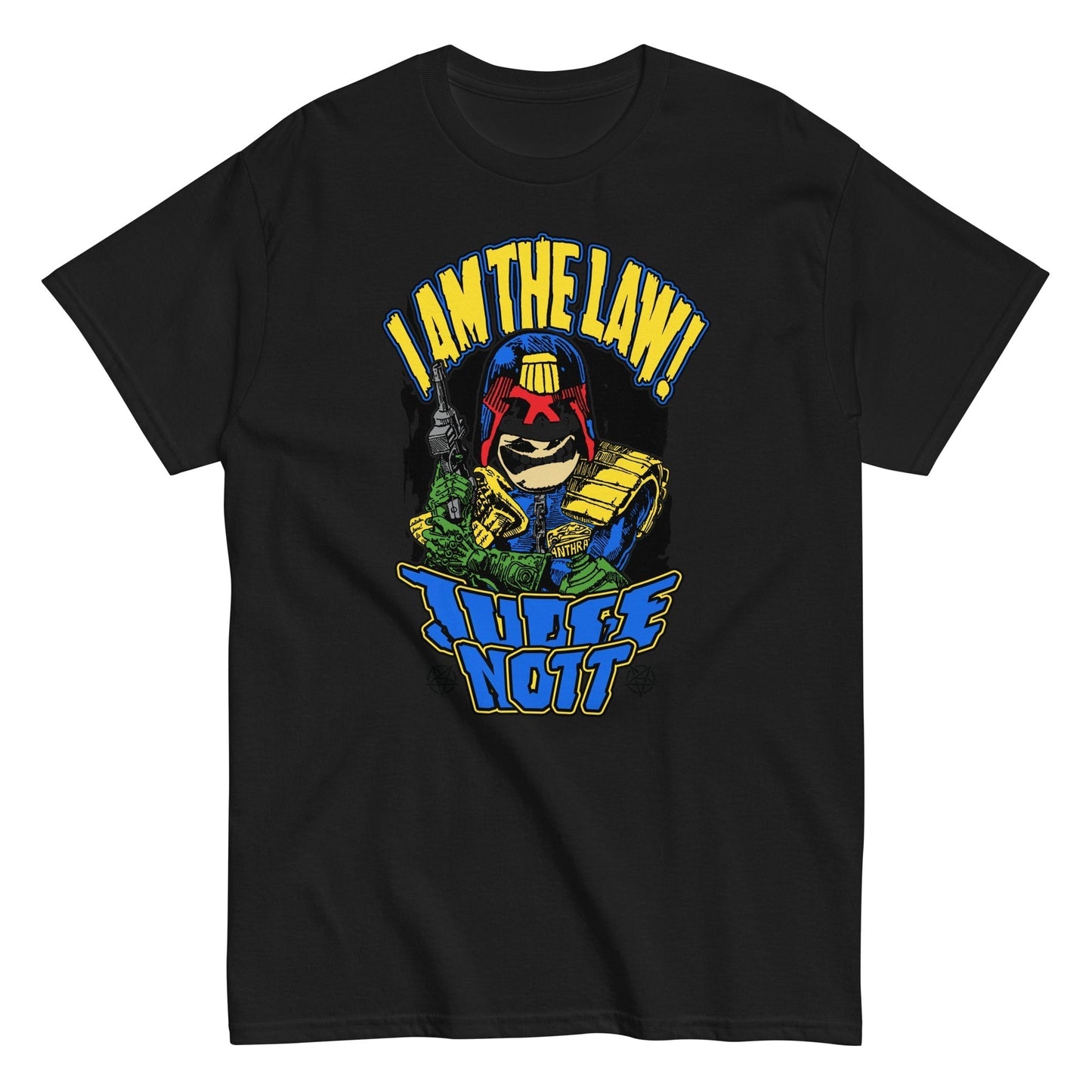 MerchMoment Anthrax - I Am The Law Mens T Shirt Officially Licensed
