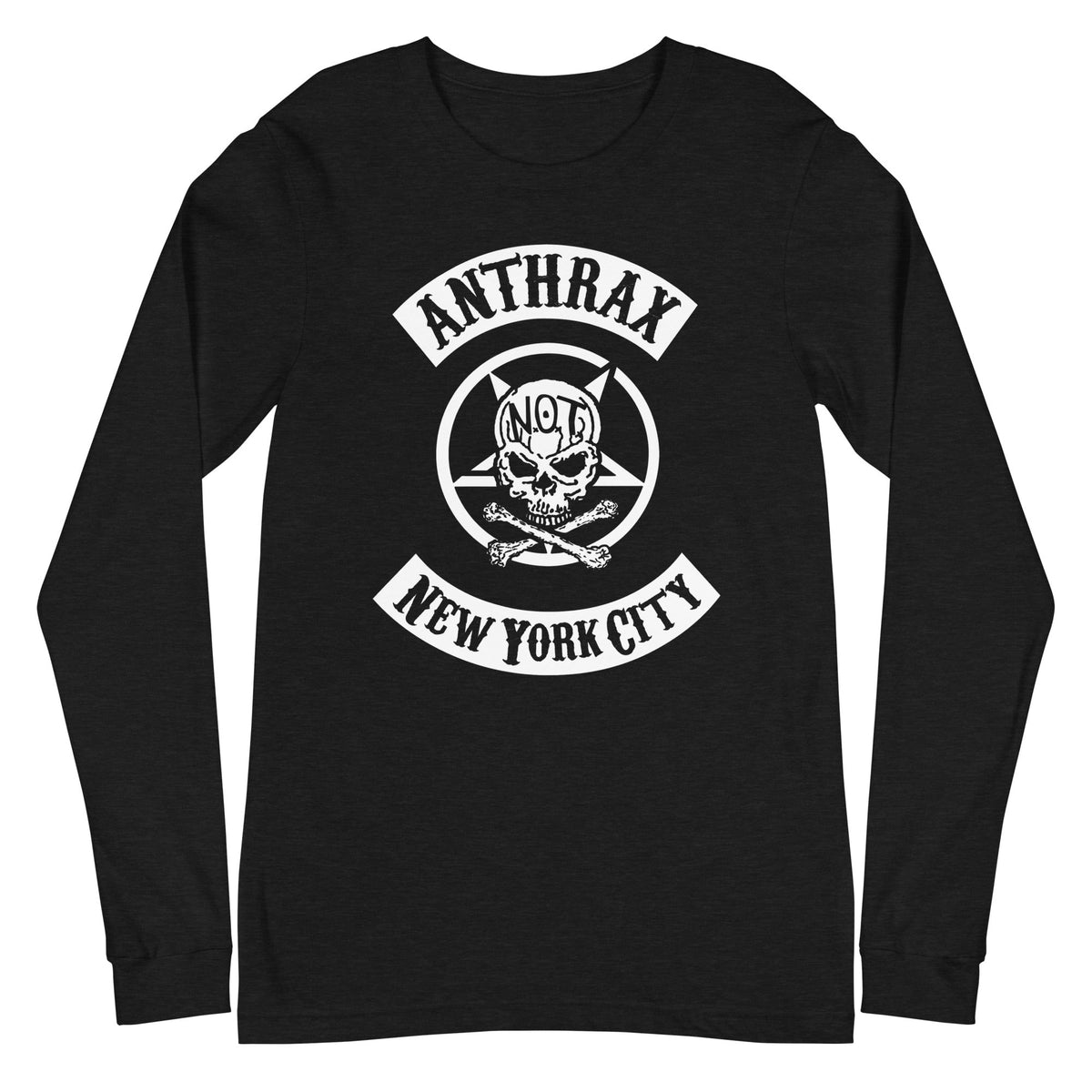 MerchMoment Anthrax - New York City Long Sleeve Shirt Officially Licensed