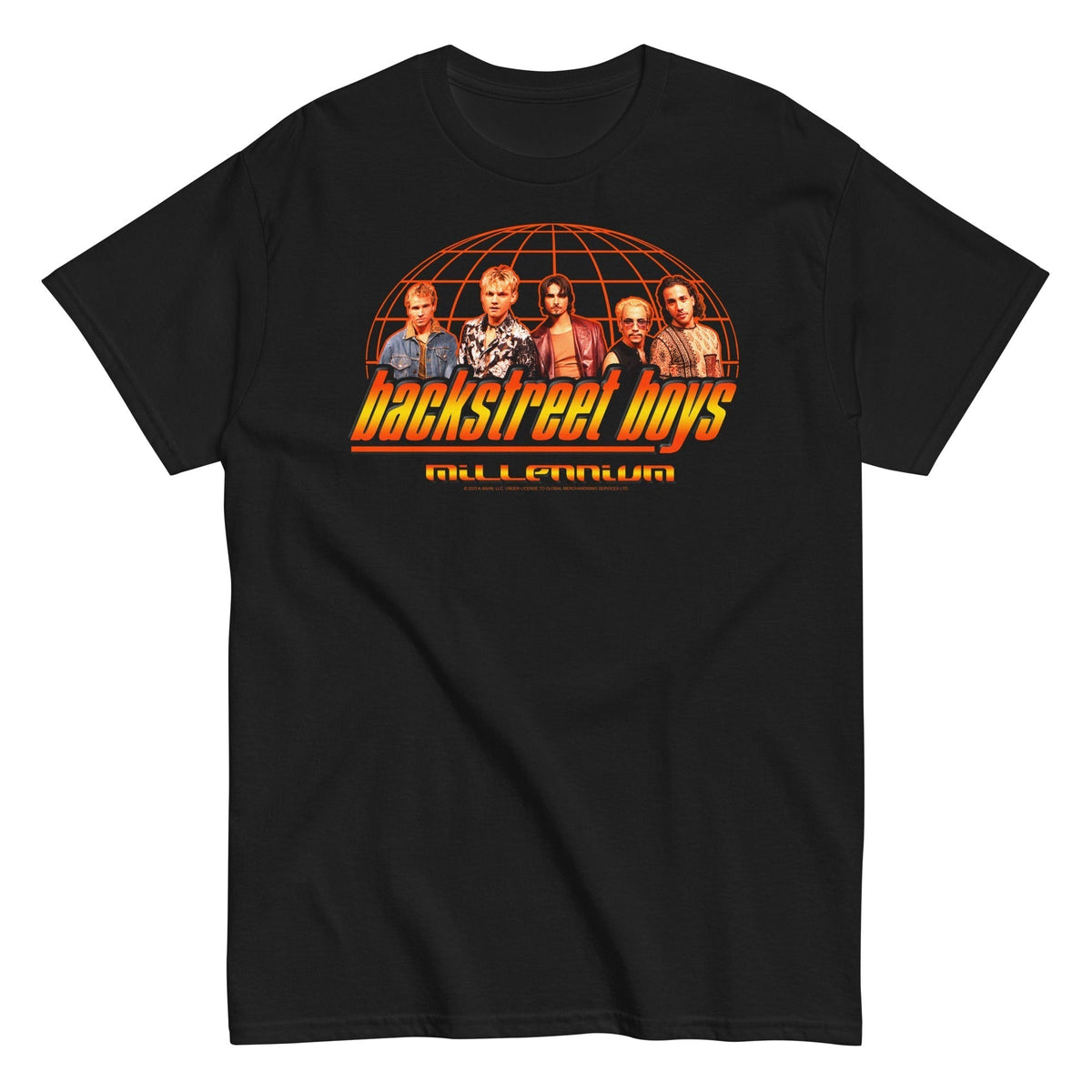 MerchMoment Backstreet Boys - Across the Globe Mens T Shirt Officially Licensed