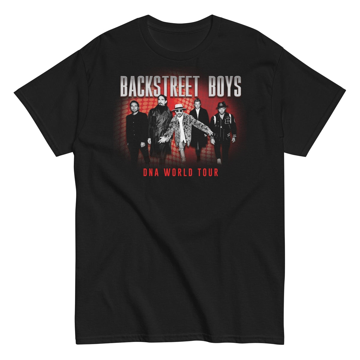 MerchMoment Backstreet Boys - DNA World Tour Mens T Shirt Officially Licensed
