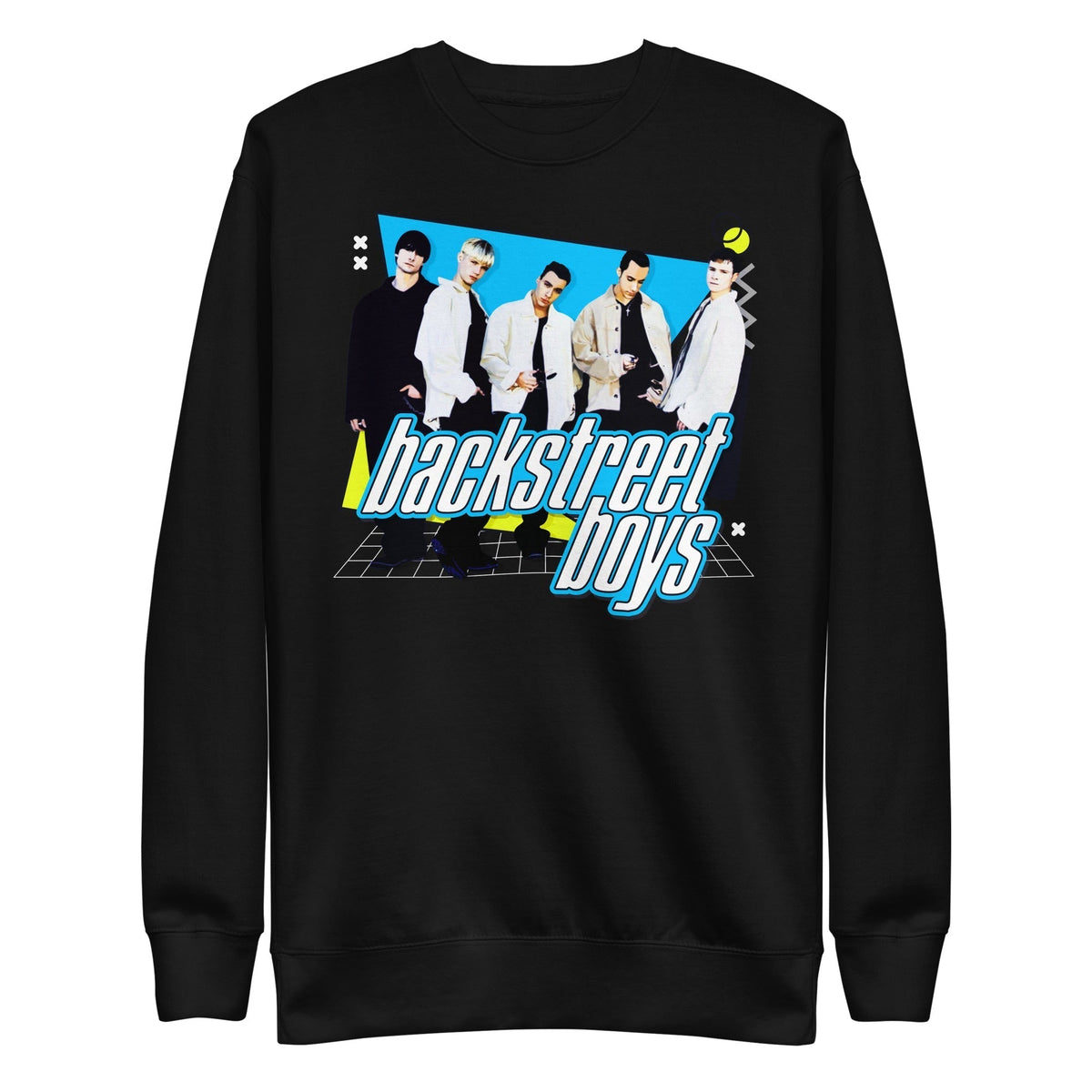 MerchMoment Backstreet Boys - Jamming Crewneck Sweatshirt Officially Licensed