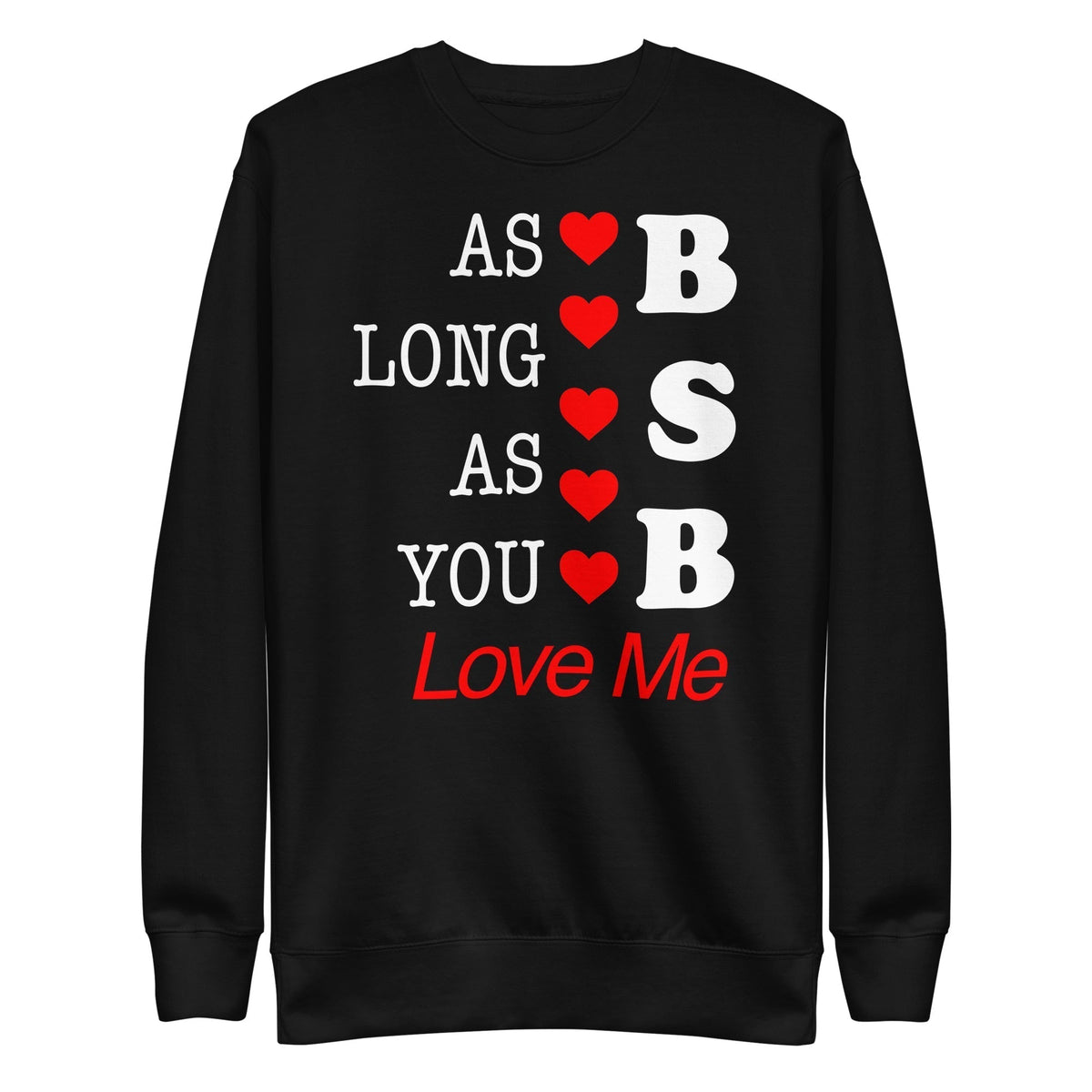 MerchMoment Backstreet Boys - Love Me Crewneck Sweatshirt Officially Licensed