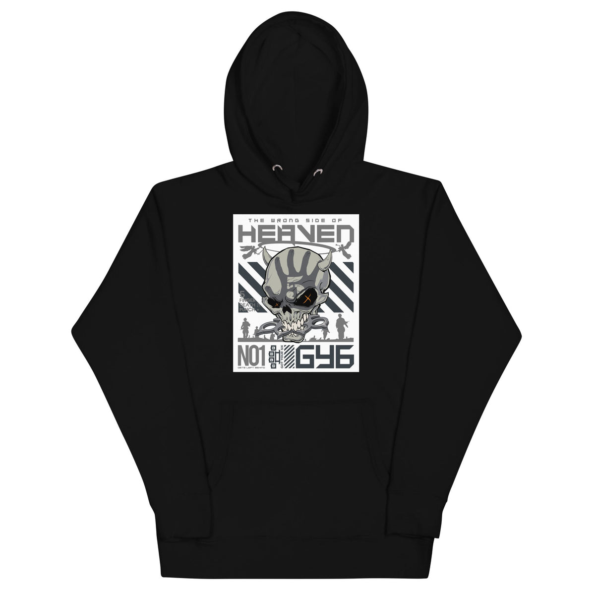 MerchMoment Five Finger Death Punch - GY6 Hoodie Sweatshirt Officially Licensed