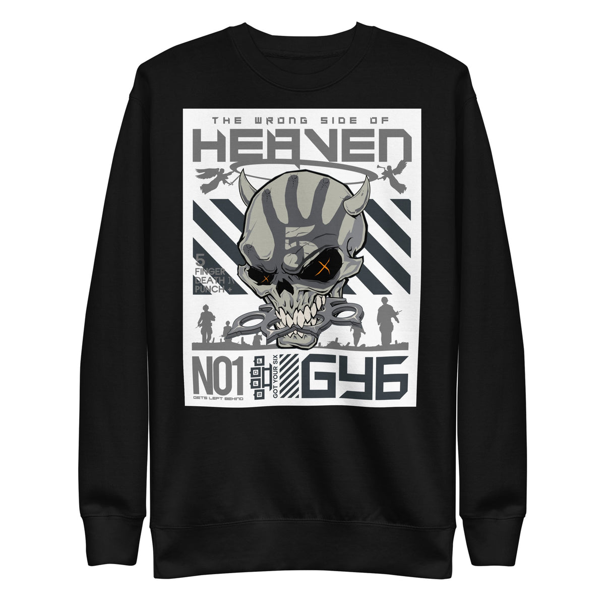 MerchMoment Five Finger Death Punch - GY6 Crewneck Sweatshirt Officially Licensed