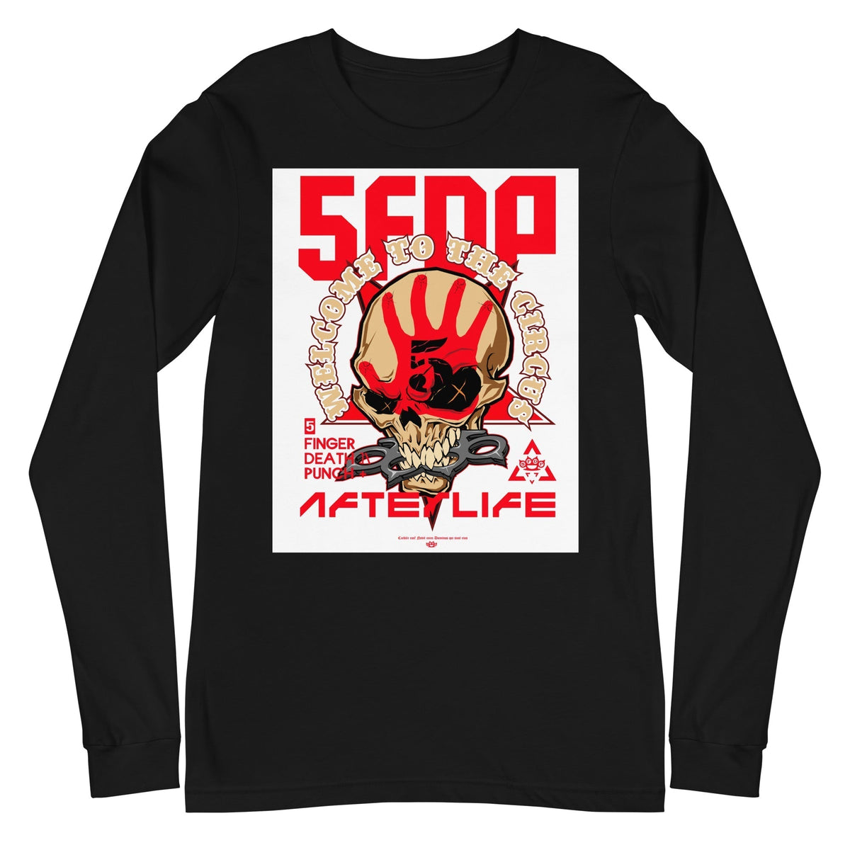 MerchMoment Five Finger Death Punch - Welcome to the Circus Long Sleeve Shirt Officially Licensed