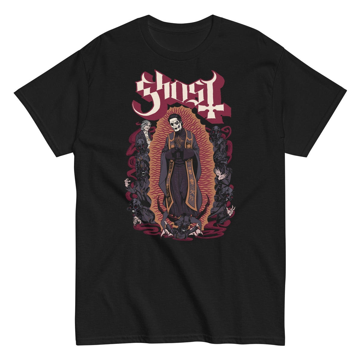 MerchMoment Ghost - Come With Me Mens T Shirt Officially Licensed