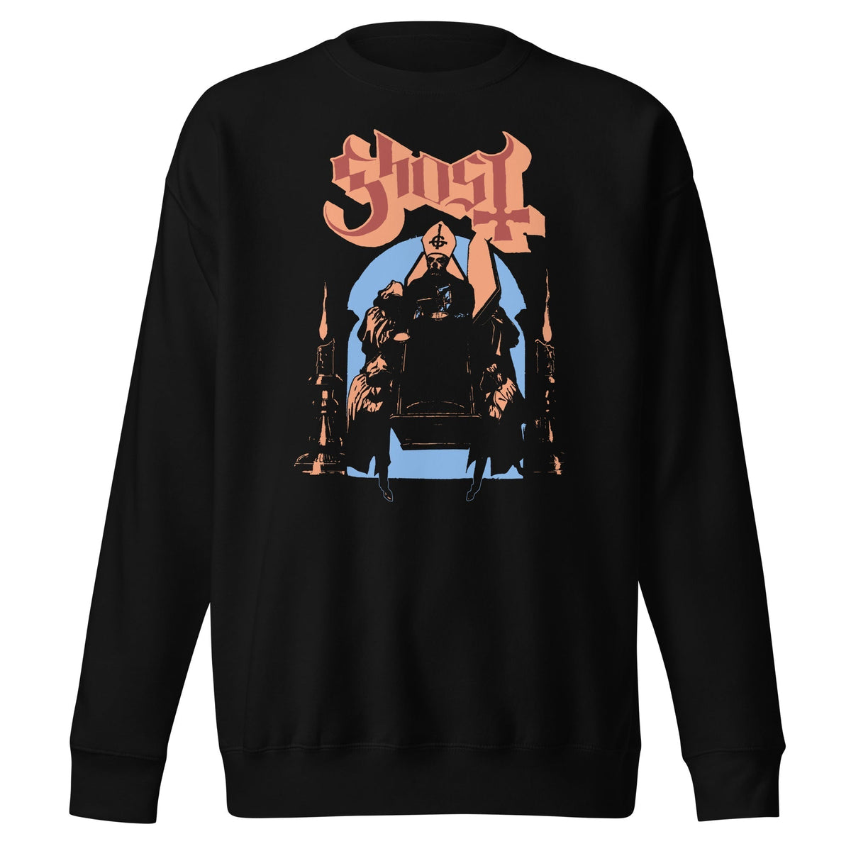 MerchMoment Ghost - Darkness Crewneck Sweatshirt Officially Licensed