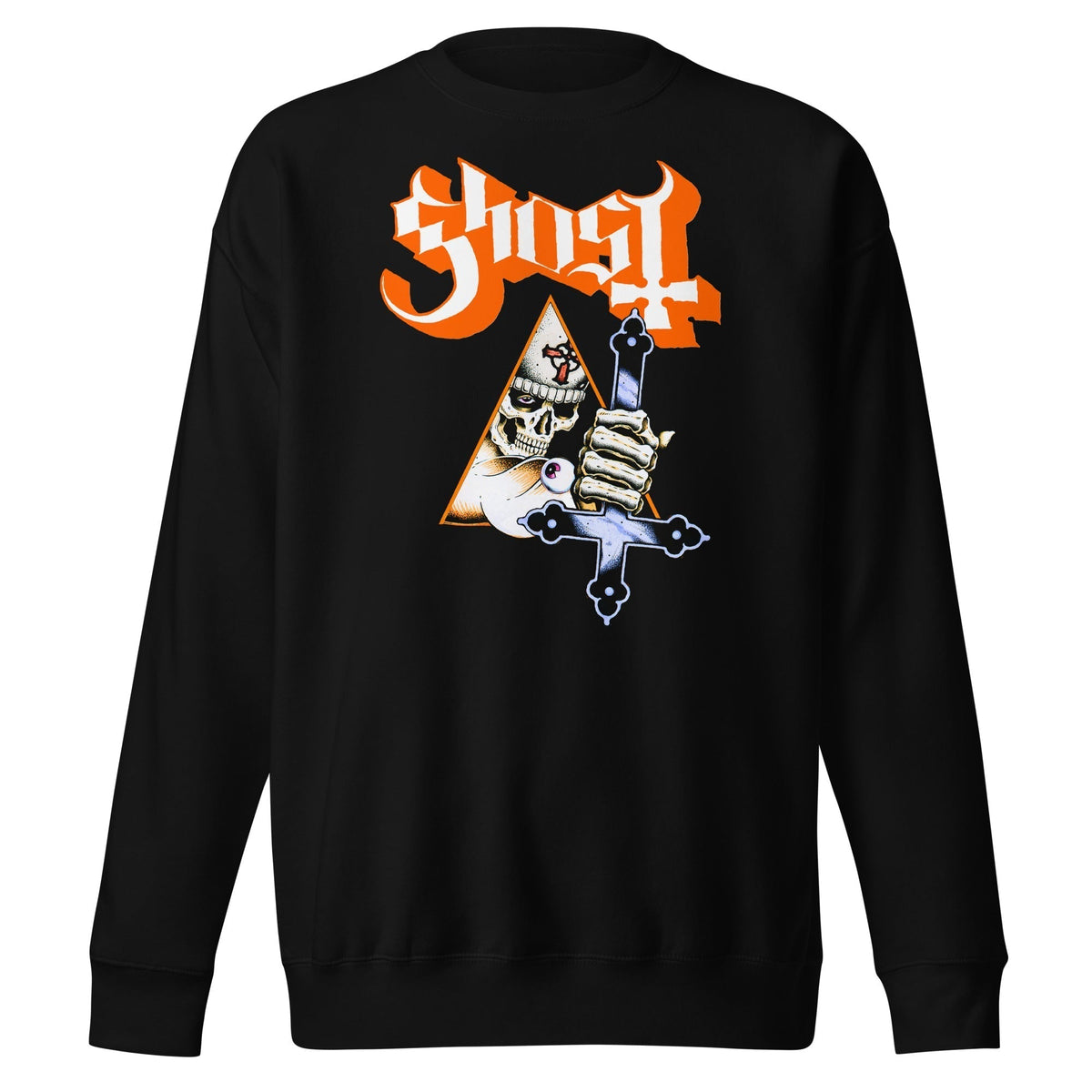 MerchMoment Ghost - Hands Up Crewneck Sweatshirt Officially Licensed