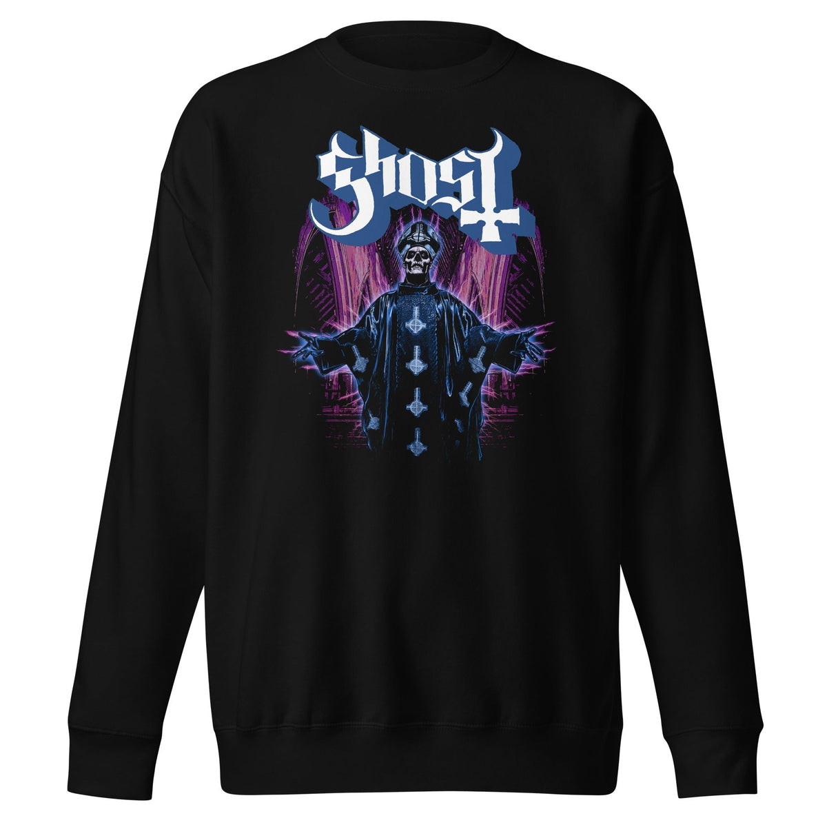MerchMoment Ghost - I'm Blue Crewneck Sweatshirt Officially Licensed