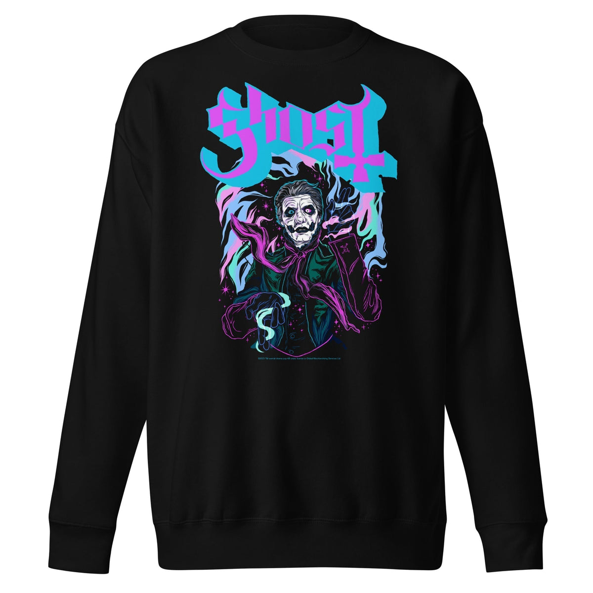 MerchMoment Ghost - In the Machine Crewneck Sweatshirt Officially Licensed