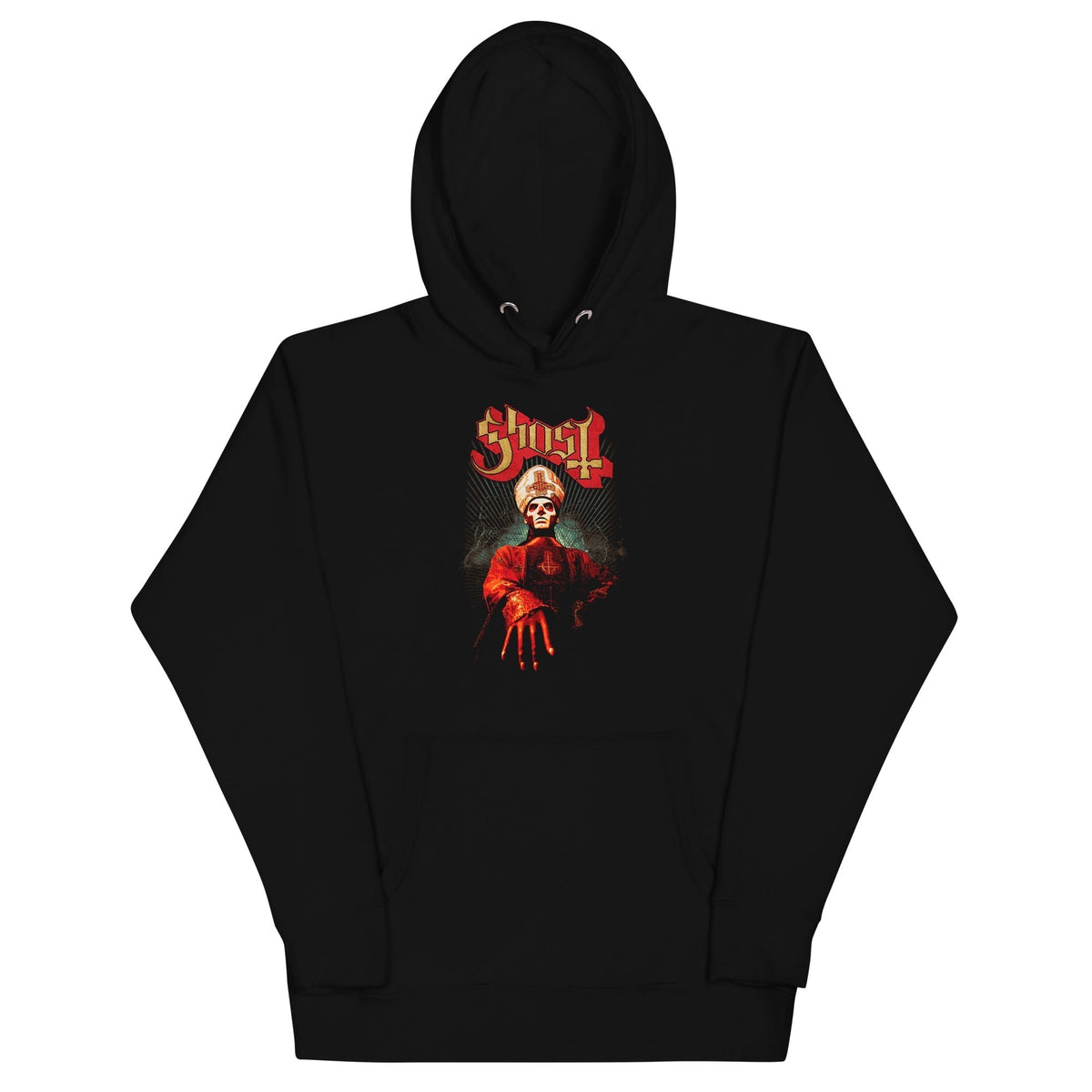 MerchMoment Ghost - Kiss the Ring Hoodie Sweatshirt Officially Licensed