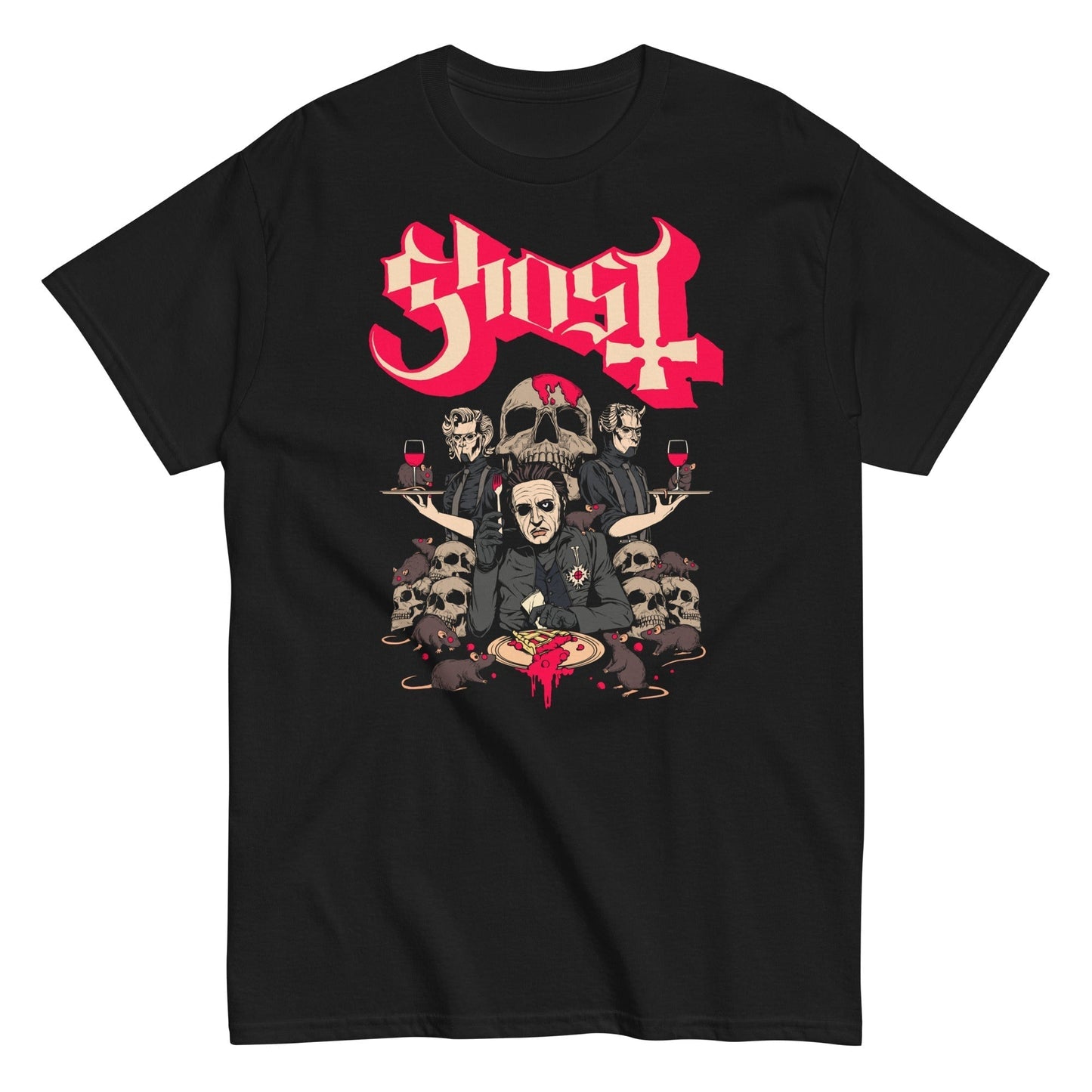 MerchMoment Ghost - Pick Your Poison Mens T Shirt Officially Licensed