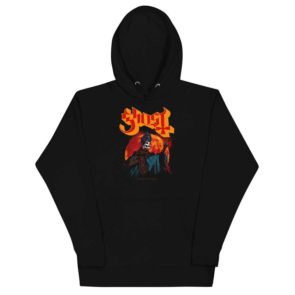 MerchMoment Ghost - Red Moon Hoodie Sweatshirt Officially Licensed