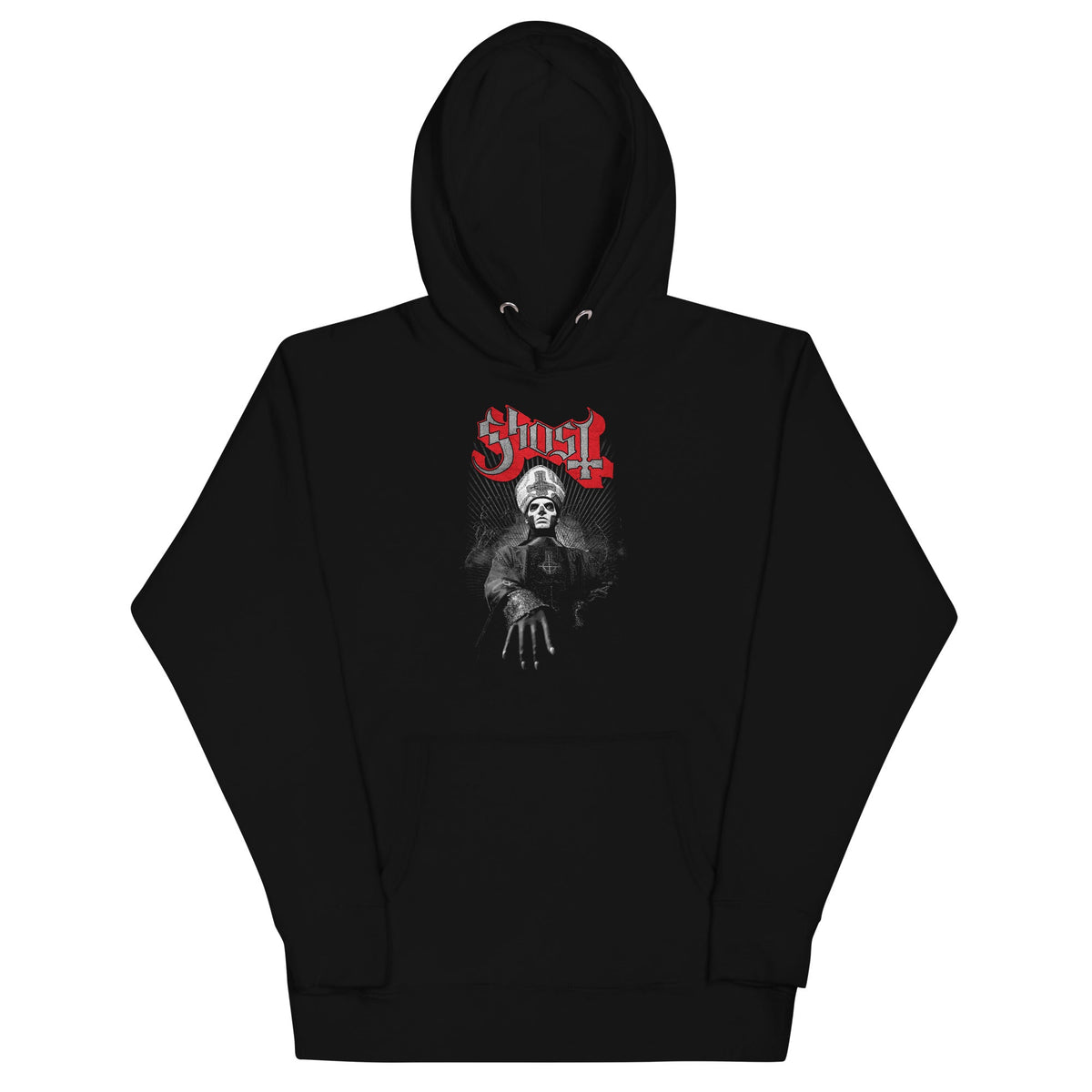 MerchMoment Ghost - Silveresque Hoodie Sweatshirt Officially Licensed