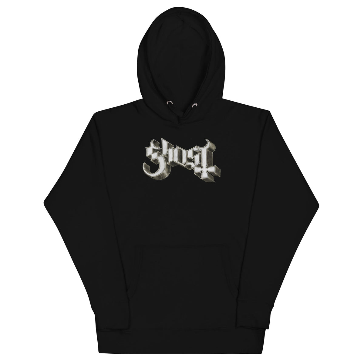 MerchMoment Ghost - Sliver Logo Hoodie Sweatshirt Officially Licensed