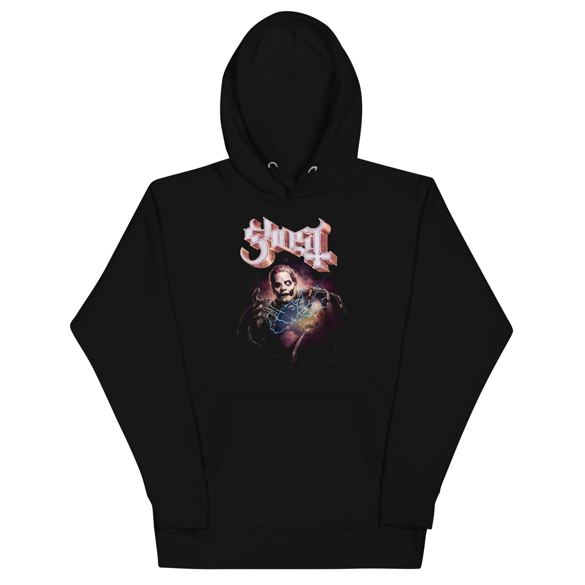 MerchMoment Ghost - World Logo Hoodie Sweatshirt Officially Licensed