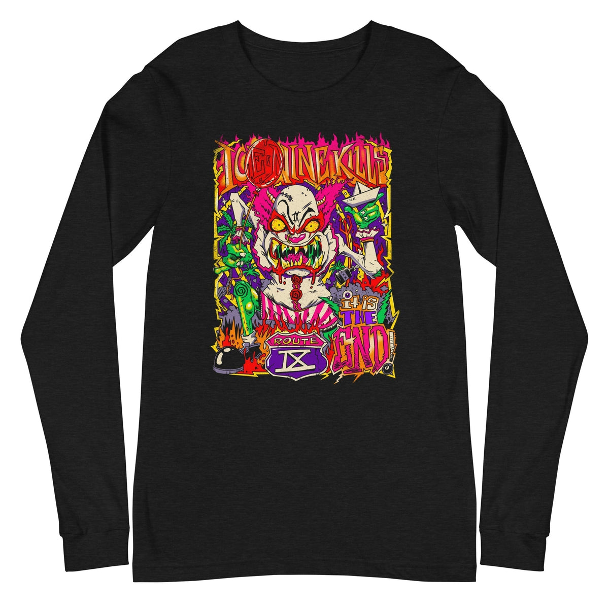 MerchMoment Ice Nine Kills - Clowns Kill Long Sleeve Shirt Officially Licensed