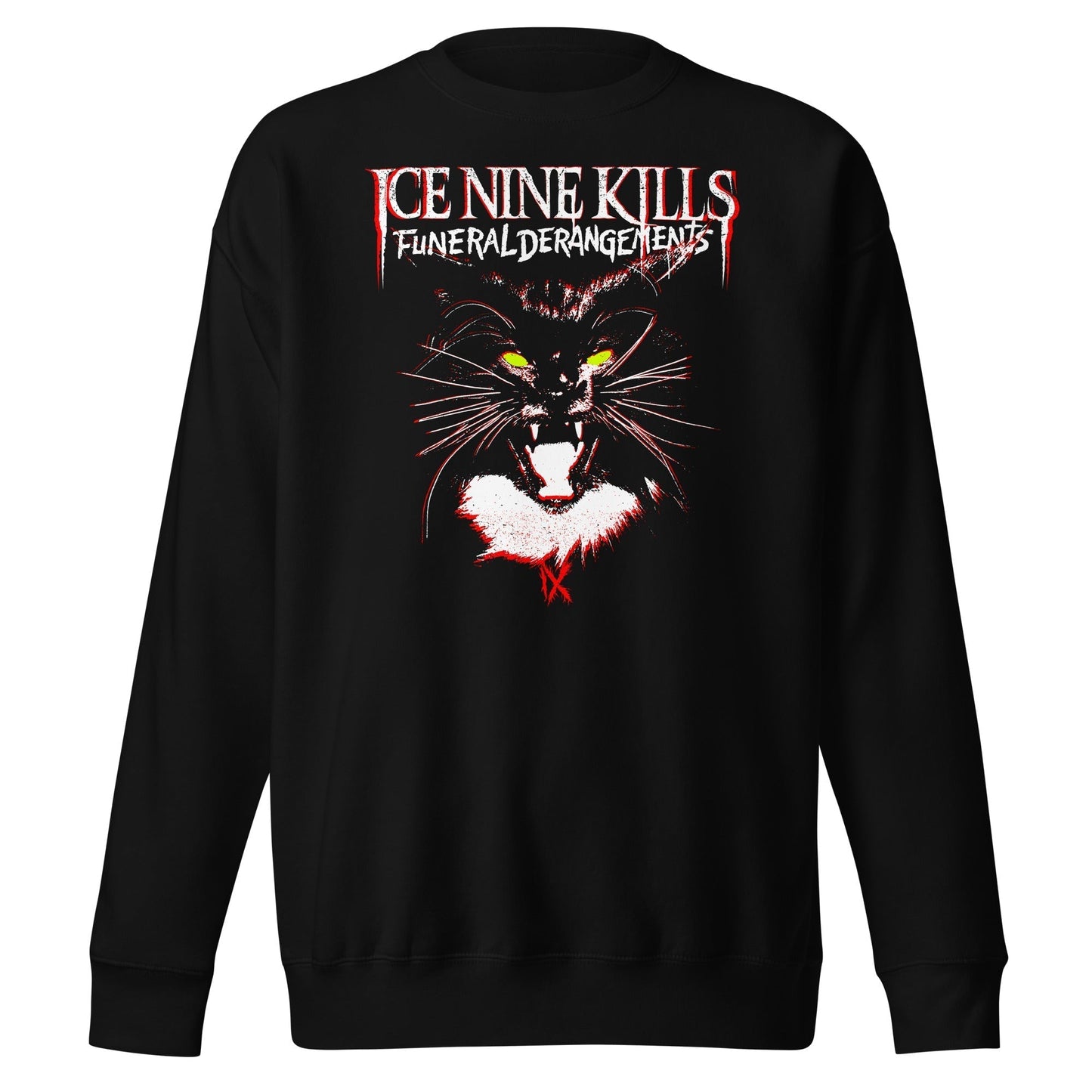 MerchMoment Ice Nine Kills - Funeral Derangements Crewneck Sweatshirt Officially Licensed