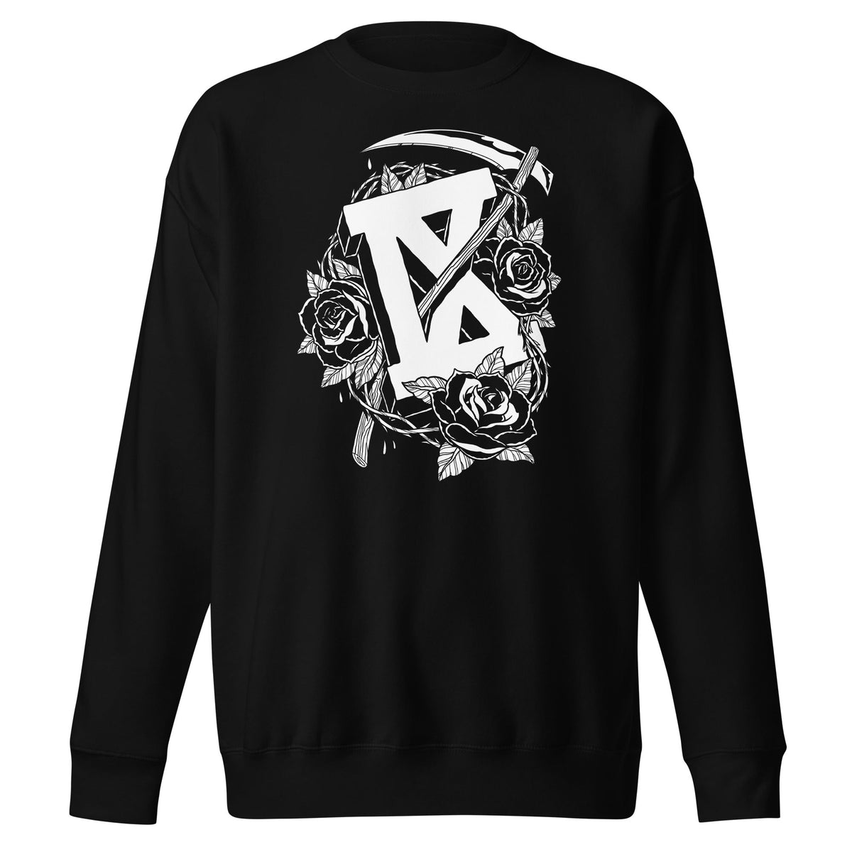MerchMoment Ice Nine Kills - IX Roses Crewneck Sweatshirt Officially Licensed