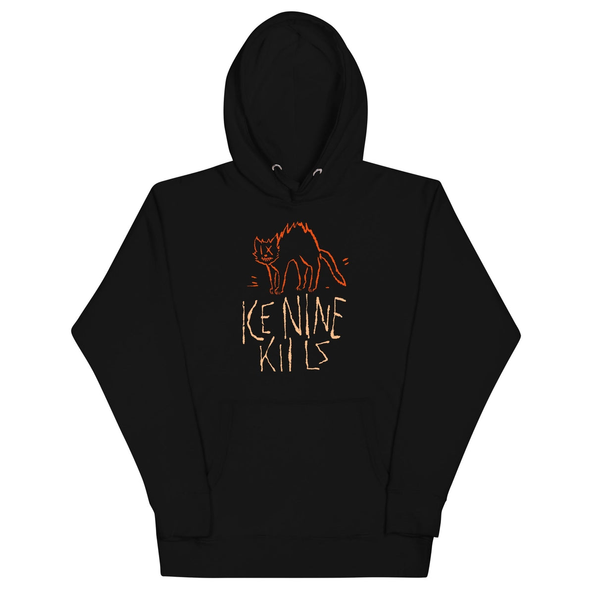 MerchMoment Ice Nine Kills - Scratchy Cat Hoodie Sweatshirt Officially Licensed