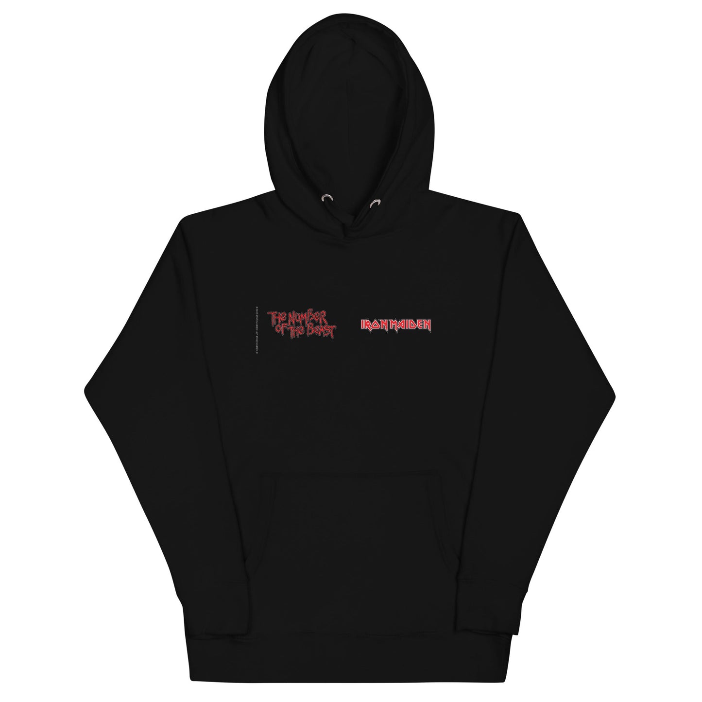 MerchMoment Iron Maiden - Beast Logo Hoodie Sweatshirt Officially Licensed
