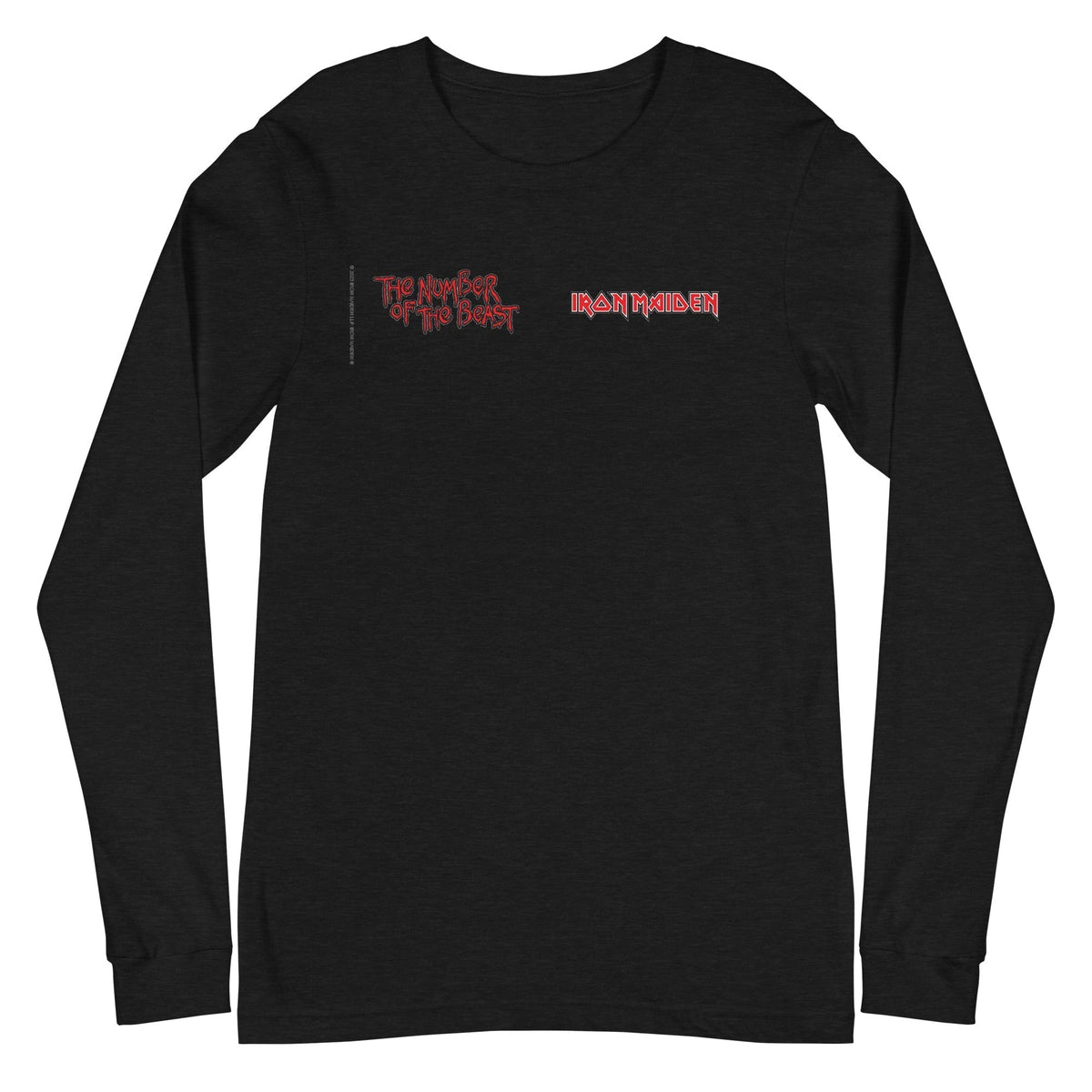 MerchMoment Iron Maiden - Beast Logo Long Sleeve Shirt Officially Licensed