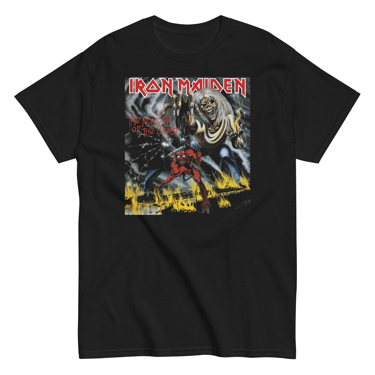 MerchMoment Iron Maiden - Darker Beast Mens T Shirt Officially Licensed