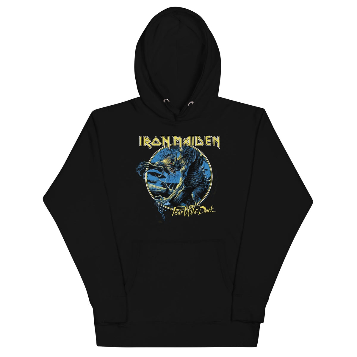 MerchMoment Iron Maiden - Fear of the Dark Hoodie Sweatshirt Officially Licensed