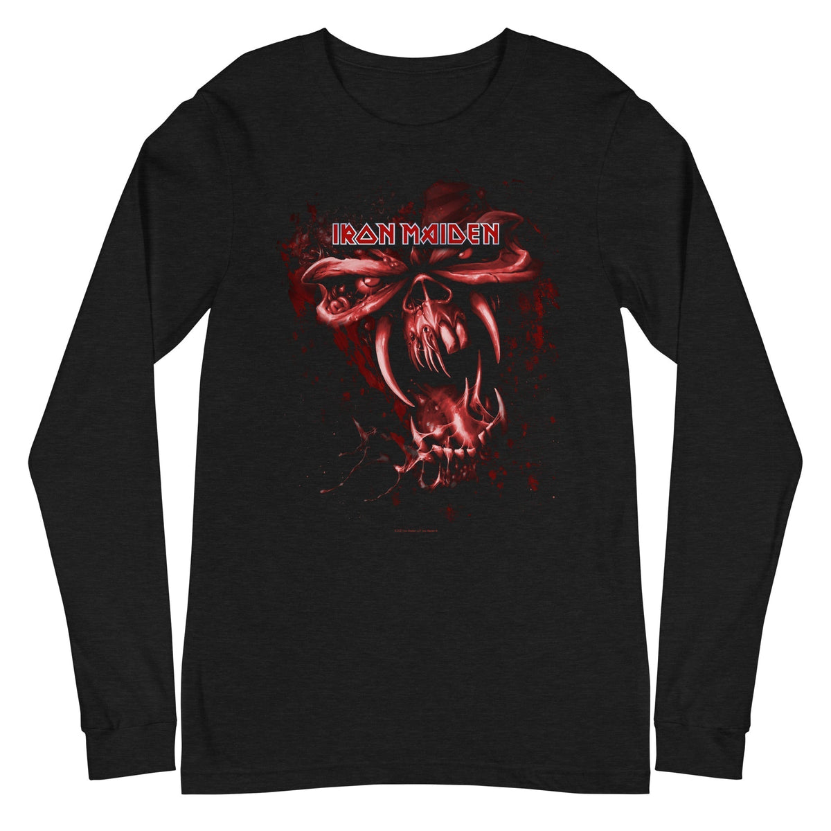 MerchMoment Iron Maiden - Mouth of the Beast Long Sleeve Shirt Officially Licensed