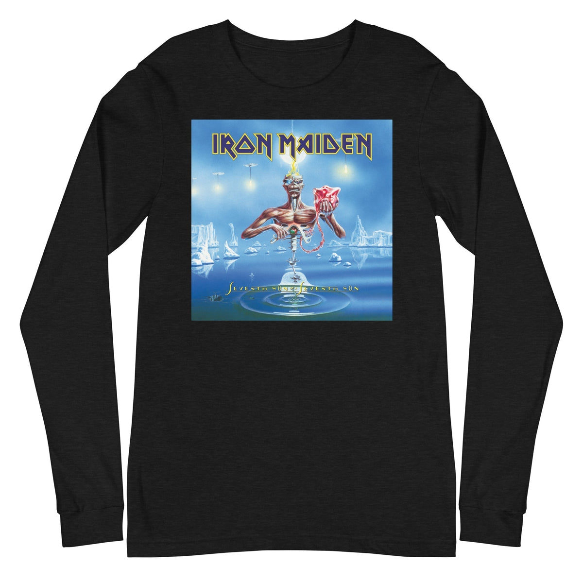 MerchMoment Iron Maiden - Seventh Son of a Seventh Son Long Sleeve Shirt Officially Licensed